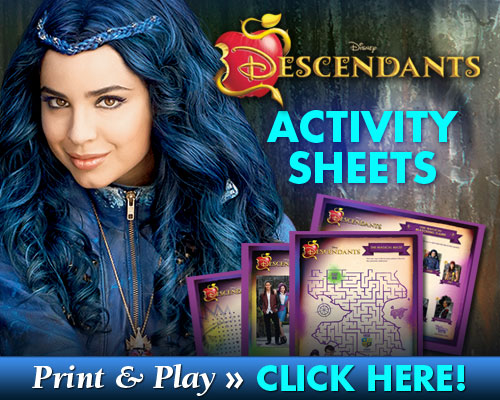 Disney Descendants Printables & Party Package - Family Fun ...