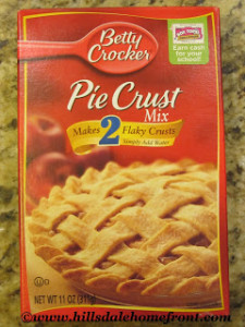 betty crocker pie crust mix