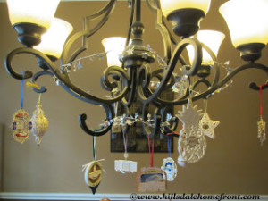 chandelier decorations for christmas