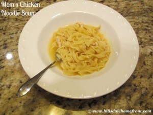 mom's chicken noodle soup