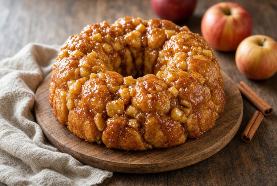 apple pie monkey bread