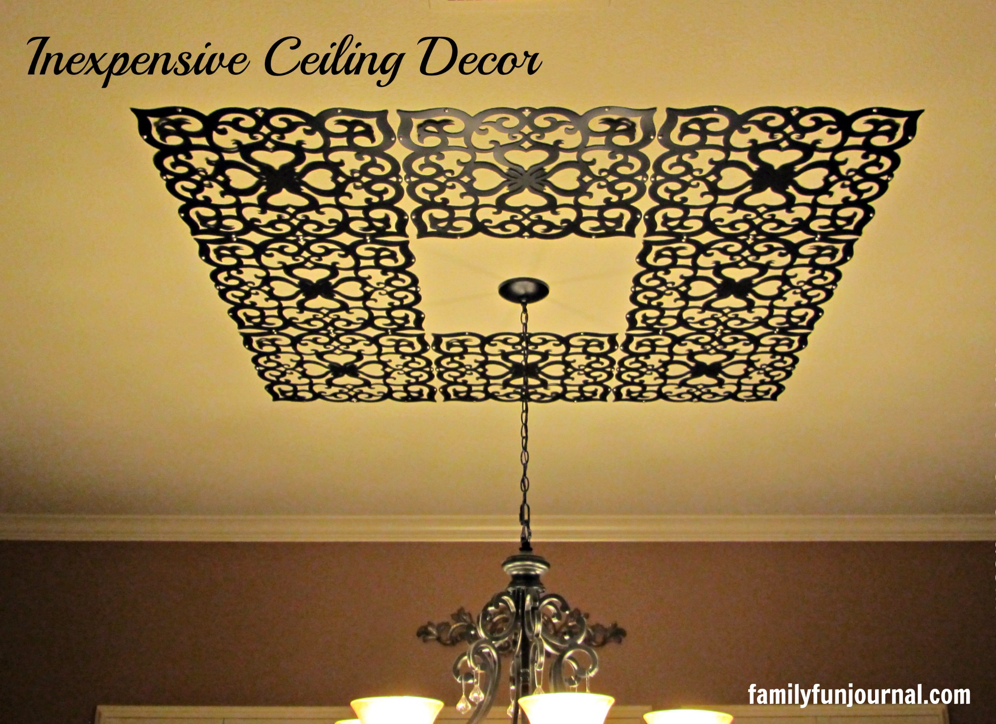 Container Store Ceiling Decor - Family Fun Journal