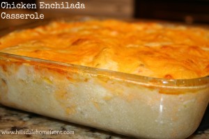 chicken enchilada casserole