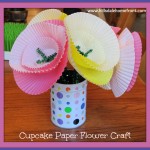 cupcake paper craft to do for kids