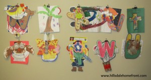 wall art clips