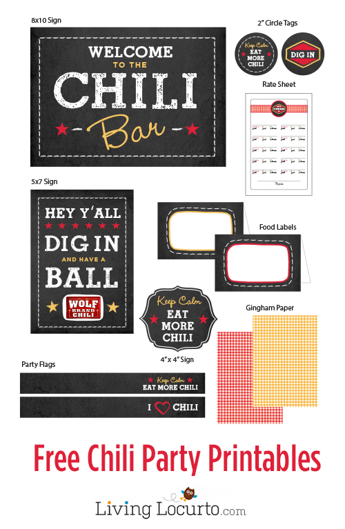 Free-Chili-Party-Printables