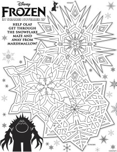 snowflake maze 3