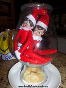 elf on the shelf breakfast