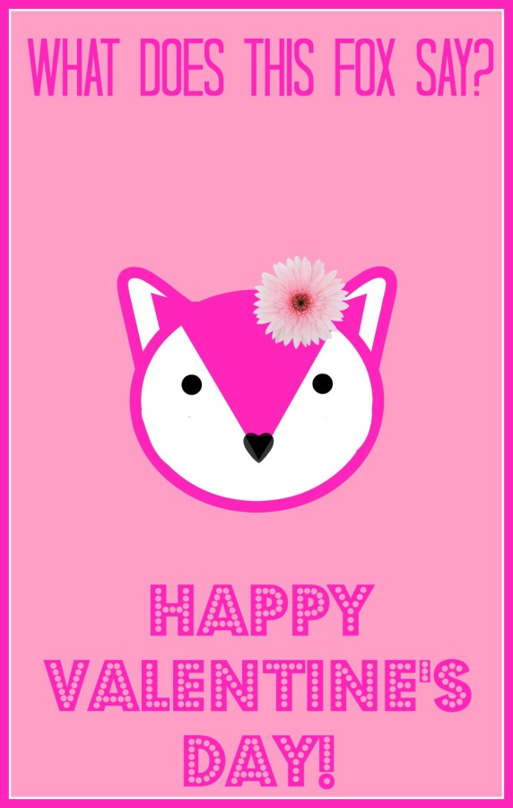 what does the fox say pink valentine