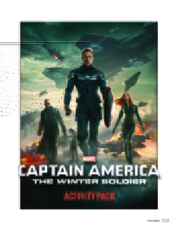 captain america coloring book