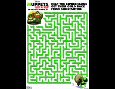 muppets most wanted green maze
