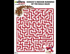 muppets most wanted red maze