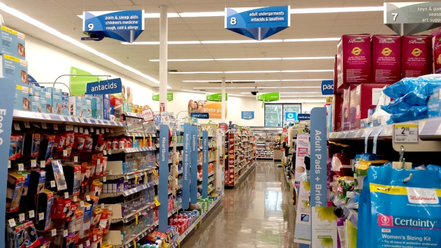 walgreens aisle #shop