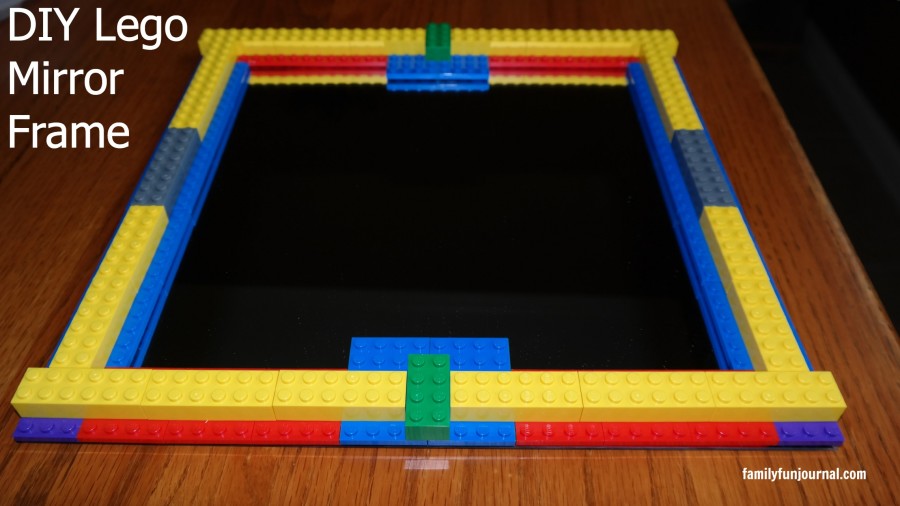 diy lego mirror frame