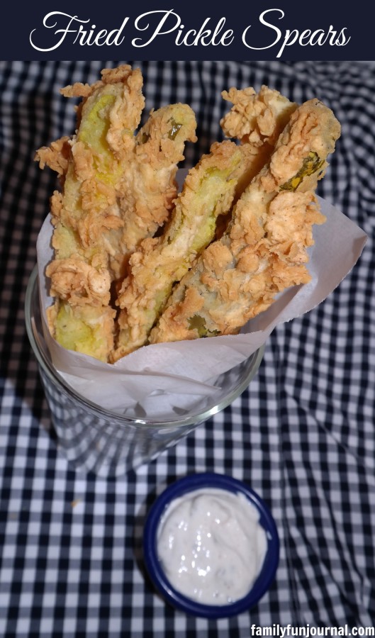 fried pickle spears