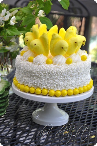 peeps cake