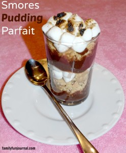 smores pudding parfait