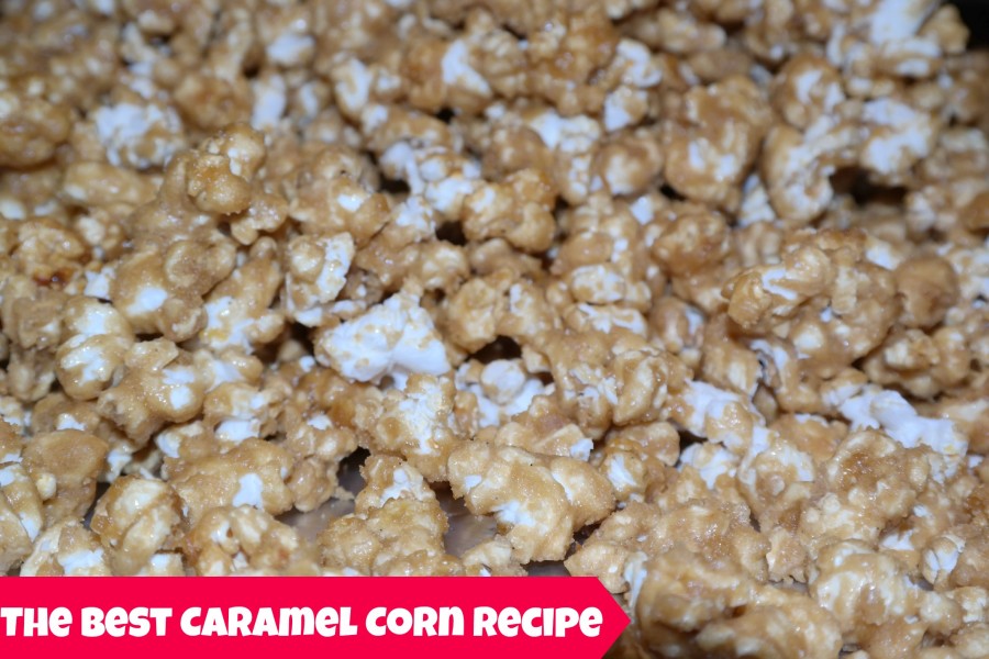 caramel corn recipe