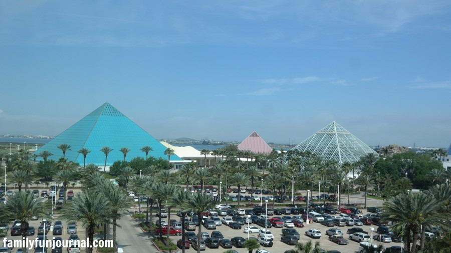 moody gardens pyramids