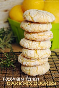 rosemary lemon cookies
