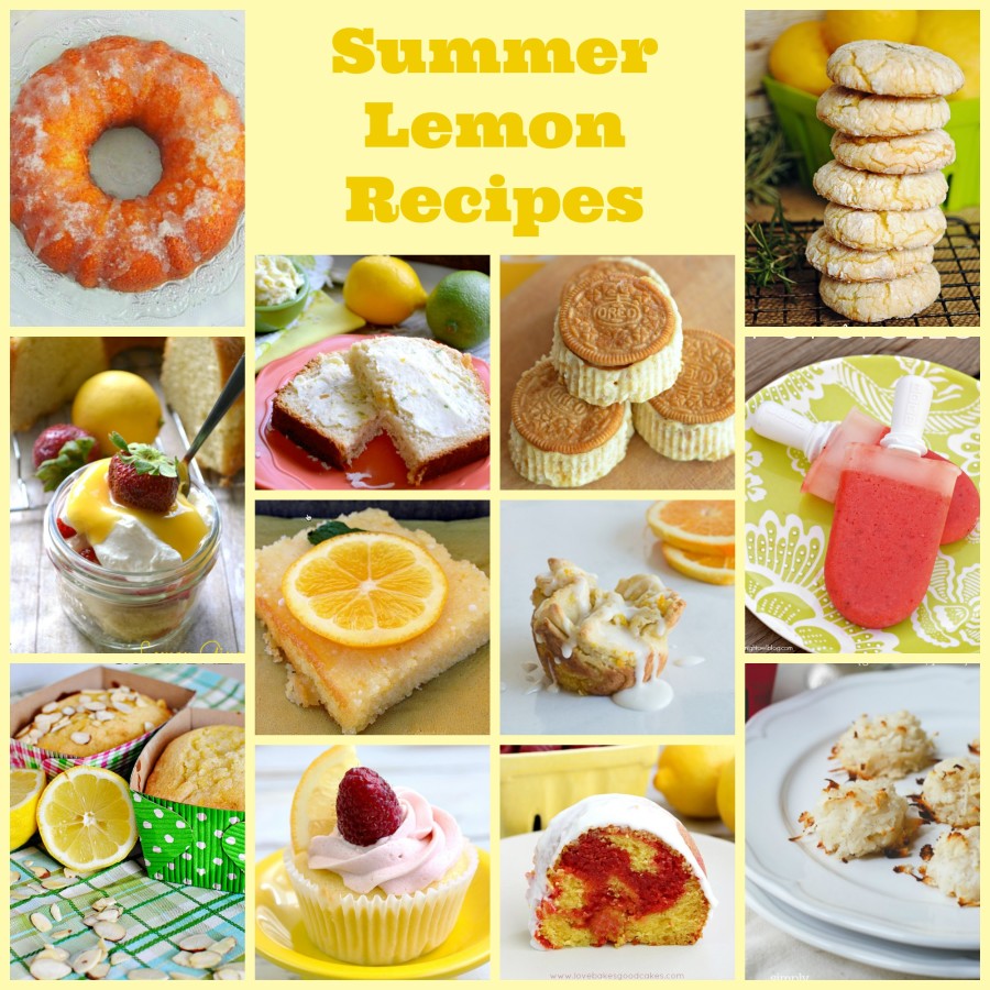 summer lemon recipes