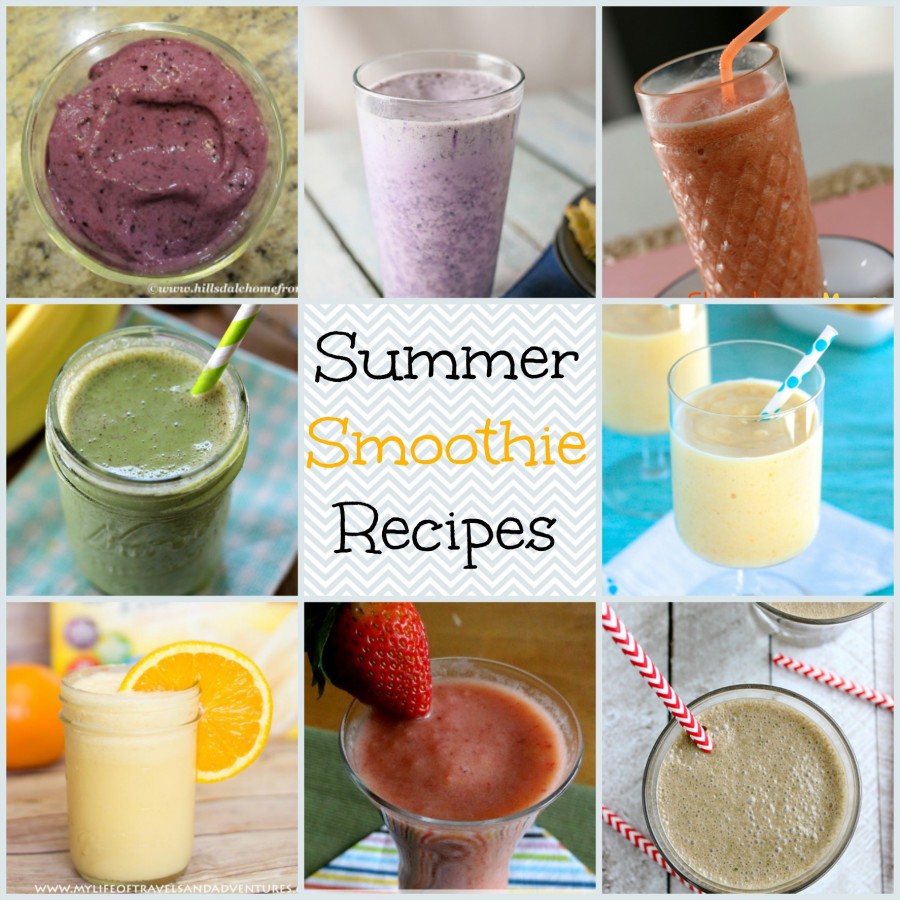 Summer Smoothie Recipes - Family Fun Journal