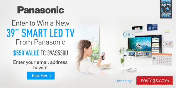 panasonic led tv giveaway