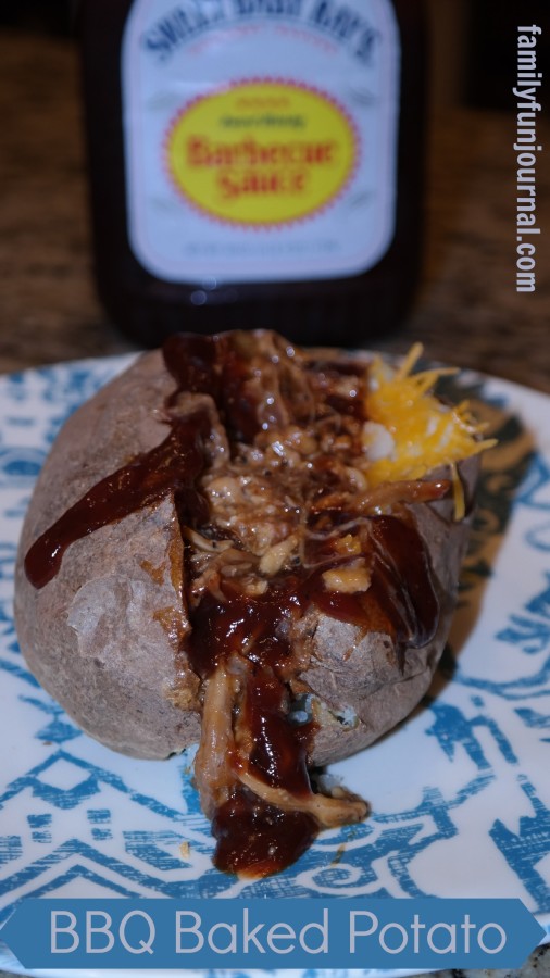 barbecue baked potato