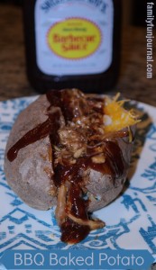 barbecue baked potato