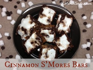 cinnamon smores bars