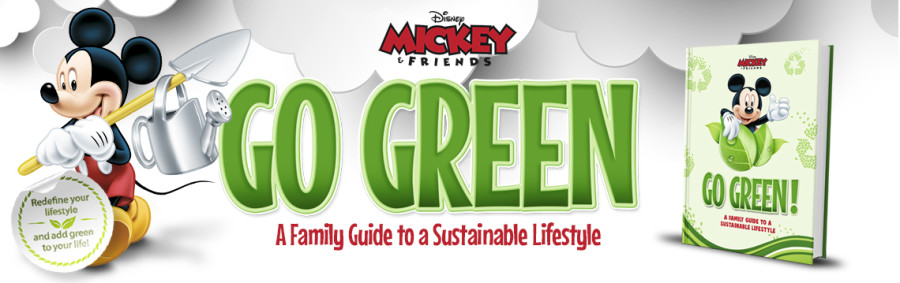 disney mickey and friends go green!
