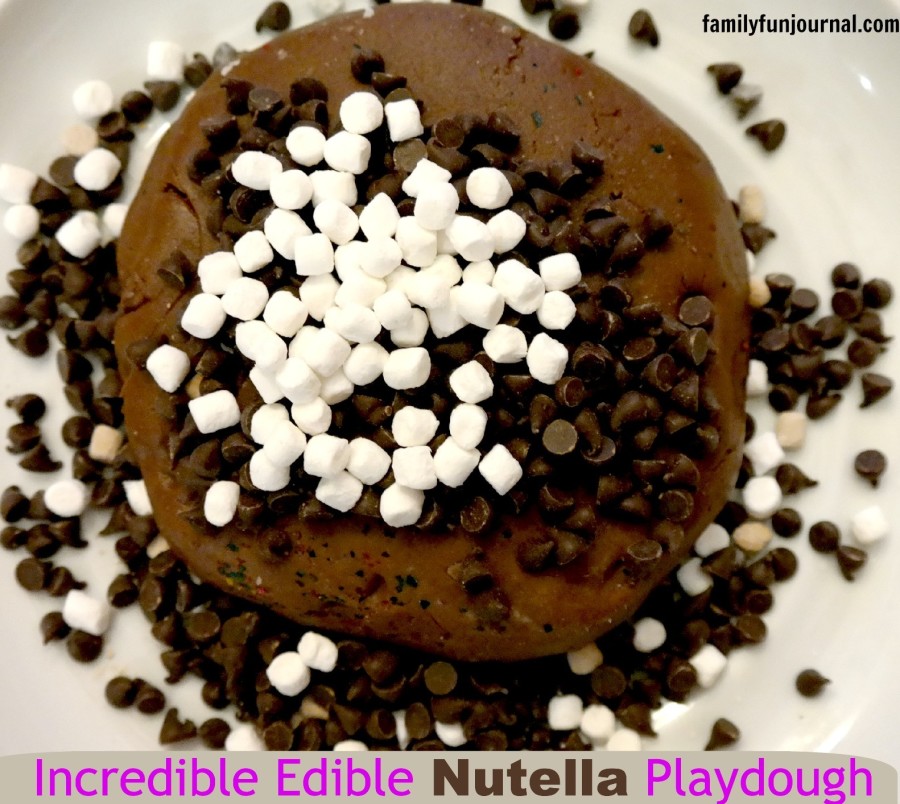 nutella playdough