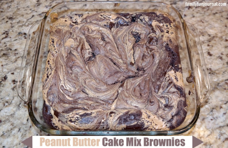 cake mix brownies