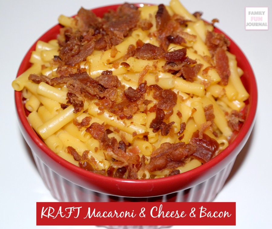 kraft macaroni and cheese and bacon
