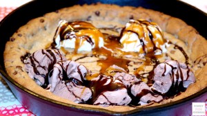 easy skillet cookie