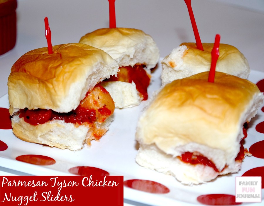 tyson chicken nugget sliders