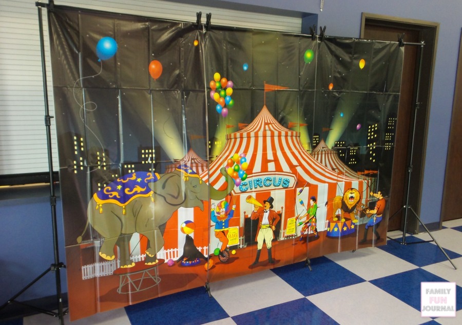 circus backdrop
