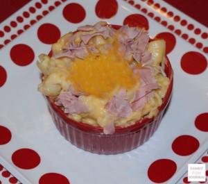 macaroni and ham and cheese