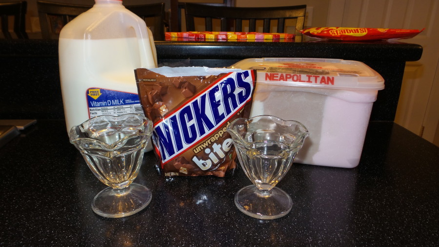 snickers java milk shake