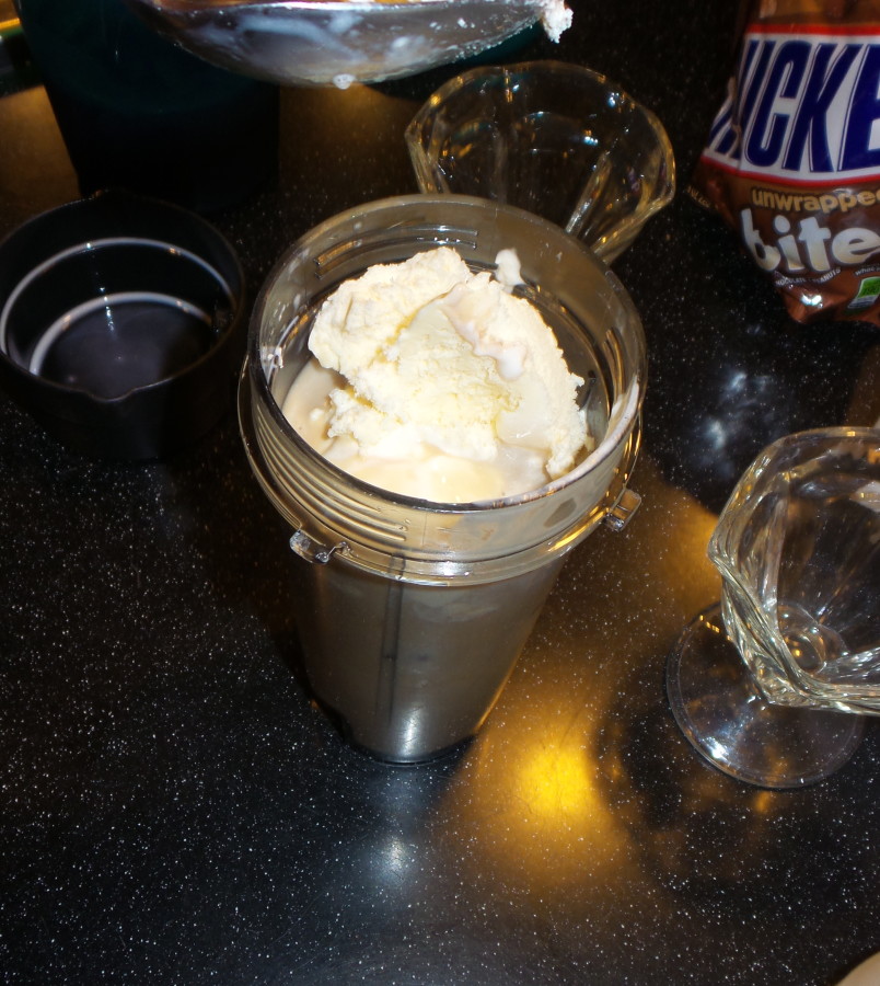 snickers java shake step 3