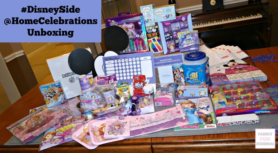 #disneyside @homecelebrations unboxing