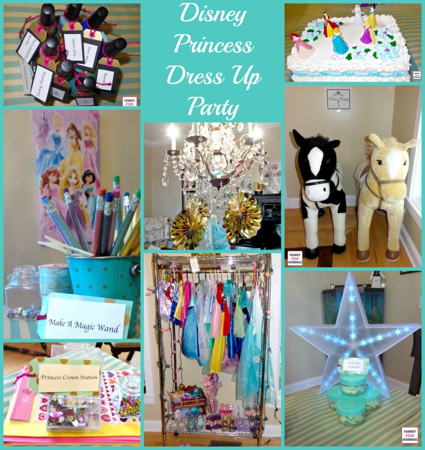 disney princess dress up party