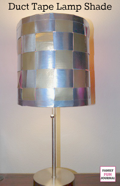 Duct Tape Diy Lampshade, Fun Lamp Shades