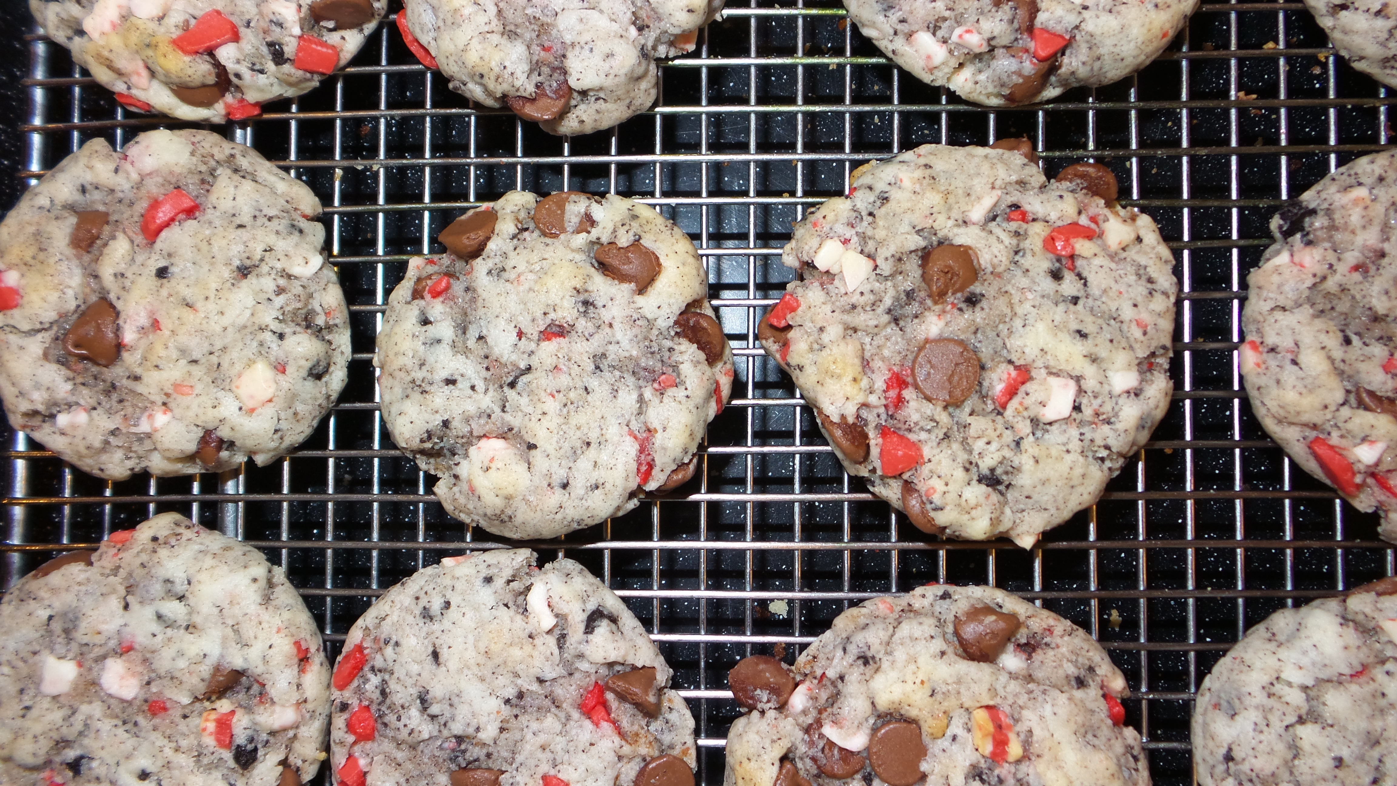 oreo peppermint crunch cookies