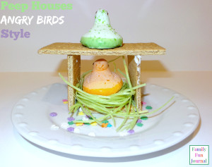 angry birds peep houses