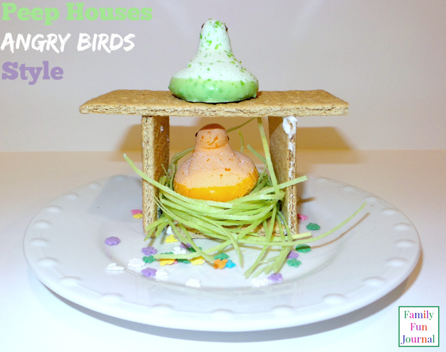 angry birds peep houses