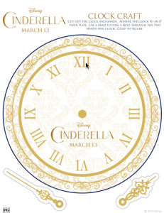 cinderella clock craft