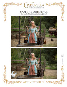 cinderella spot the difference 2