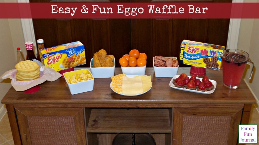 eggo waffle bar breakfast