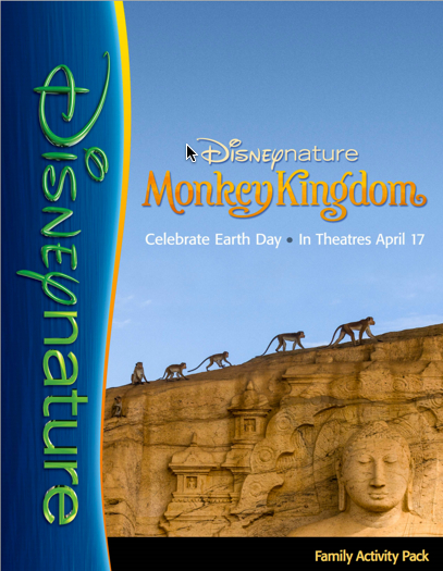 monkey kingdom activity pack